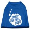 Mirage - Smarter Then Most People Screen Printed Dog Shirt Blue Xxxl (20) "Product Category: Dog Shirts/Screen Print Shirts - Smarter Then Most People Screen Printed Dog Shirt" view 1