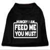 Hungry I am Design Print Dog Shirt Black XXL (18) view 1