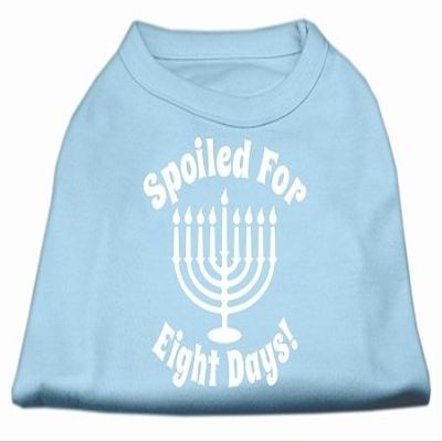 Mirage - Spoiled For 8 Days Screenprint Dog Shirt Baby Blue Xl (16) "Product Category: New Pet Products/Spoiled For 8 Days Screenprint Dog Shirt"