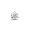 Diamond Wish 14k White Gold 3-Prong Martini Round Diamond SINGLE STUD Earring (1/4 cttw, H-I, I1-I2) view 1