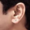 Diamond Wish 14k White Gold 3-Prong Martini Round Diamond SINGLE STUD Earring (1/4 cttw, H-I, I1-I2) view 3