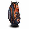 Team Golf NCAA Auburn University Tigers Victory Golf Cart Bag, 10-way Top with Integrated Dual Handle & External Putter Well, Cooler Pocket, Padded Strap, Umbrella Holder & Removable Rain Hood view 1