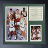 Legends Never Die Boston Celtics 1980's Big Five Collage Photo Frame, 11" x 14", (12316U) view 1