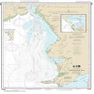 Paradise Cay Publications, Inc. NOAA Chart 16300: Kuskokwim Bay; Goodnews Bay 40.1 x 24.7 (Traditional)