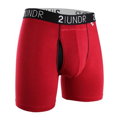 2UNDR Swing Shift 6" Mens Boxer Brief | Mens Pouch Underwear with Patented Joey Pouch | Modal Underwear Men | Moisture Wicking