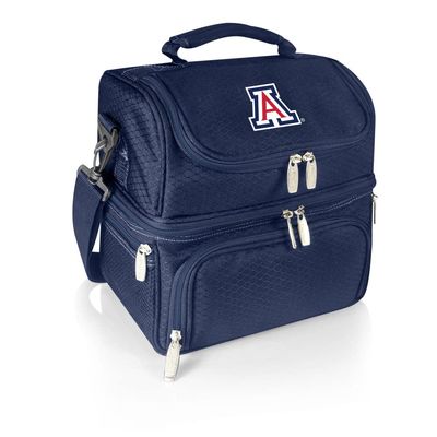 NCAA Arizona Wildcats Pranzo Lunch Bag - Insulated Lunch Box with Picnic Set - Lunch Cooler Bag