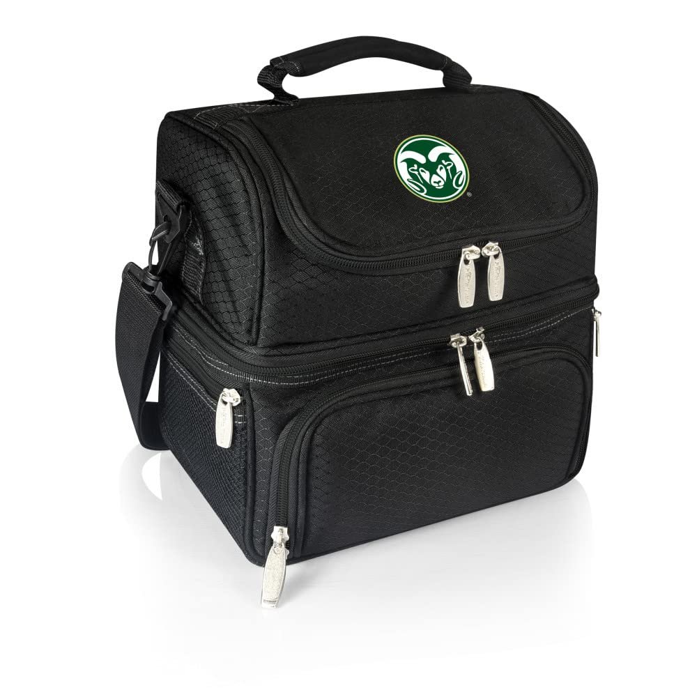 PICNIC TIME NCAA Colorado State Rams Pranzo Lunch Bag - Insulated Lunch Box with Picnic Set - Lunch Cooler Bag
