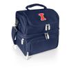 NCAA Illinois Fighting Illini Pranzo Lunch Bag - Insulated Lunch Box with Picnic Set - Lunch Cooler Bag view 1