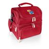 NCAA Kansas Jayhawks Pranzo Lunch Bag - Insulated Lunch Box with Picnic Set - Lunch Cooler Bag view 1