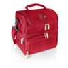 PICNIC TIME NCAA Louisville Cardinals Pranzo Lunch Bag - Insulated Lunch Box with Picnic Set - Lunch Cooler Bag view 1