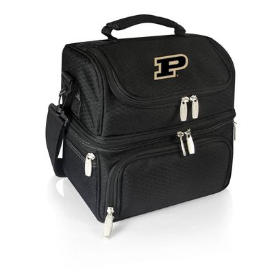 NCAA Purdue Boilermakers Pranzo Lunch Bag - Insulated Lunch Box with Picnic Set - Lunch Cooler Bag