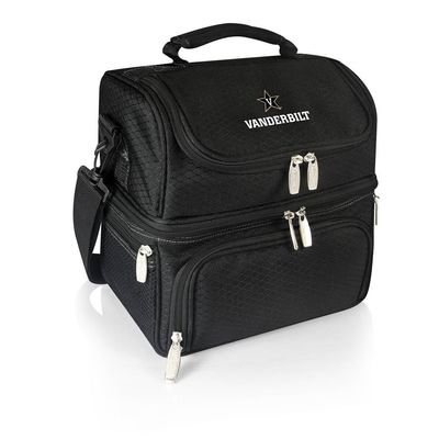 NCAA Vanderbilt Commodores Pranzo Lunch Bag - Insulated Lunch Box with Picnic Set - Lunch Cooler Bag