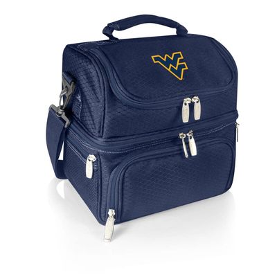 NCAA West Virginia Mountaineers Pranzo Lunch Bag - Insulated Lunch Box with Picnic Set - Lunch Cooler Bag