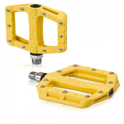 XLC MTB Trekking Pedal, Unisex, Pedale MTB Trekking, Yellow, Yellow