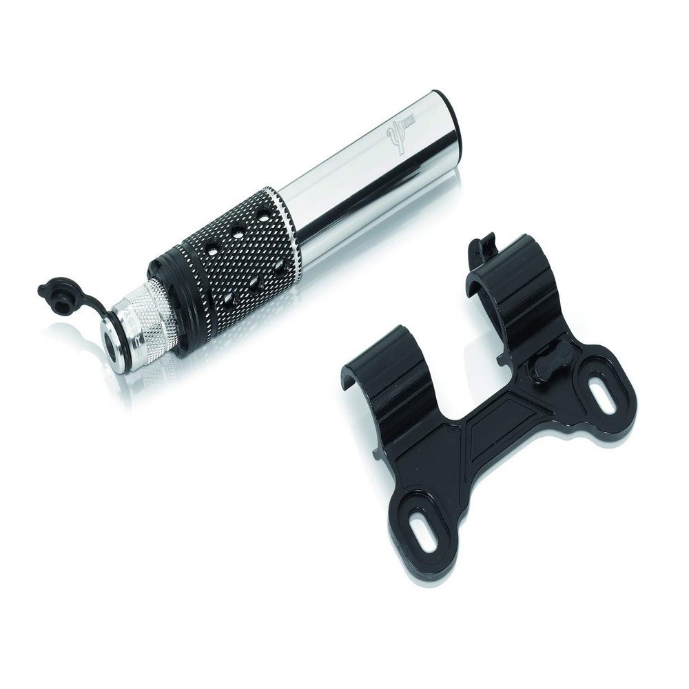 XLC PU A06 Air Pump and Mini Pump Silver/Black, 2501900100