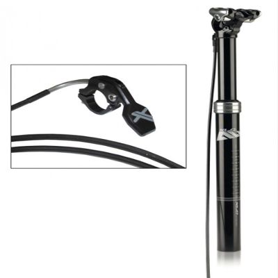 XLC All MTN Teleskopsattelsttze SP-T06 31,6mm, 420mm, schwarz, Remote