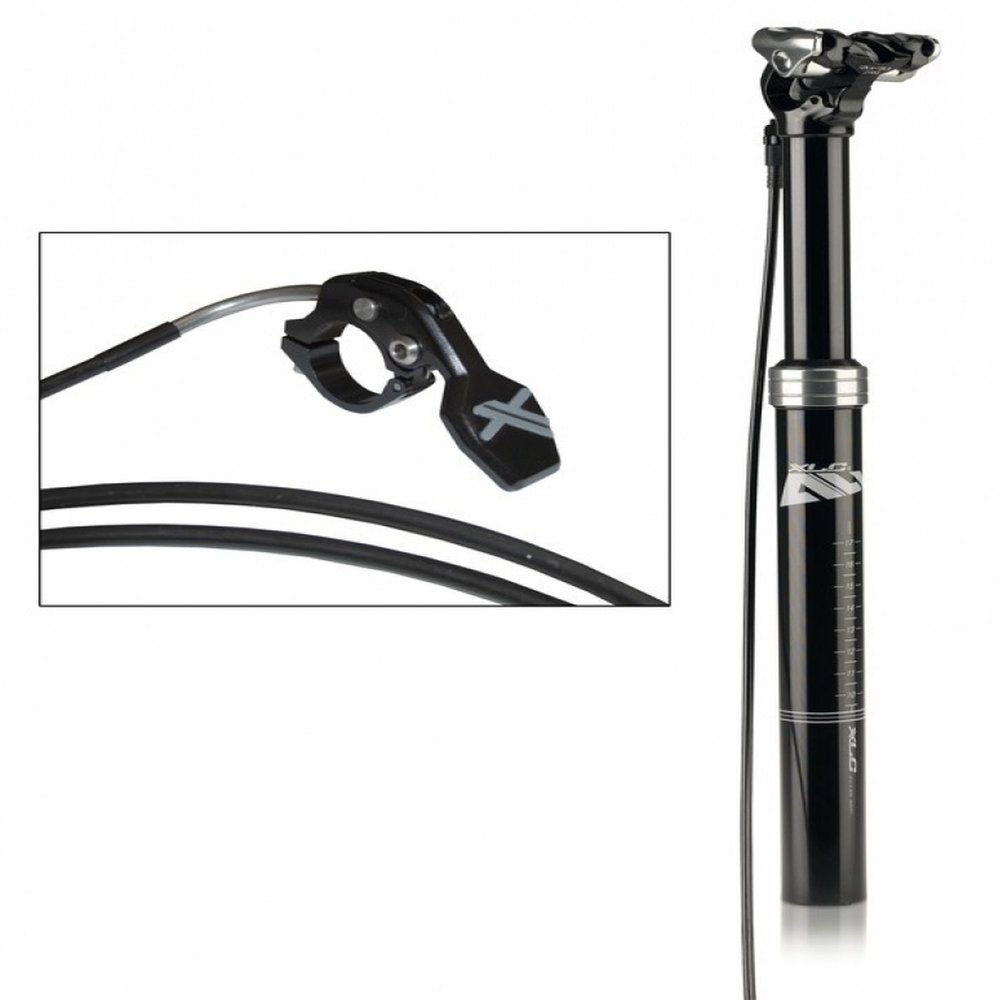 XLC All MTN Teleskopsattelsttze SP-T06 31,6mm, 420mm, schwarz, Remote