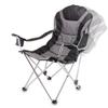 PICNIC TIME NCAA Maryland Terrapins Reclining Camp Chair - Beach Chair for Adults - Sports Chair with Carry Bag, (Black with Gray Accents) view 4