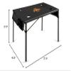 PICNIC TIME NCAA Iowa State Cyclones Soft Top Travel Table, Black, One Size (799-00-179-234-0) view 2
