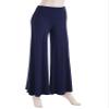 Lock and Love WB750 Womens Chic Palazzo Lounge Pants S Navy view 4