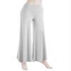 Lock and Love WB750 Womens Chic Palazzo Lounge Pants S White view 4