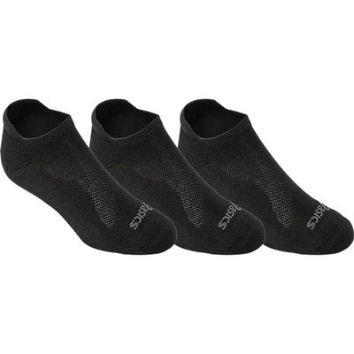 ASICS Unisex CUSHION LOW CUT 3 PK SOCKS Training Accessories, XL, BLK
