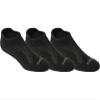 ASICS Unisex CUSHION LOW CUT 3 PK SOCKS Training Accessories, XL, BLK view 1