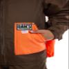 Kids Brown/Orange Briarproof Hunting Coat (Large) view 3