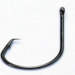 4X Circle Hook - Inline L2004, Size 9/0 200 Pcs BLN Finish for Heavy-Duty Saltwater Fishing, Bulk Packed, Ideal for Tuna, Grouper & Big Game Species
