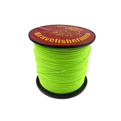 4X Braided Fishing Line 10LB-100LB Test Pound Zero Stretch Small Diameter Abrasion Resistant Super Strong High Performance PE Fishing Lines