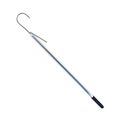 American Fishing Wire Gaff, 3 in / 7.6 cm, Stainless Steel Hook, 3 ft / 0.9 m Aluminum Shaft with Foam Grip