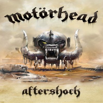 Motorhead Aftershock Cream Textile Flag