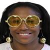 Costume Accessory- Disco Ball Sunglasses (One Size) view 1