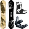 Camp Seven Roots CRC Snowboard and APX Men's Complete Snowboard Package (153 cm, Boot Size 9) view 1