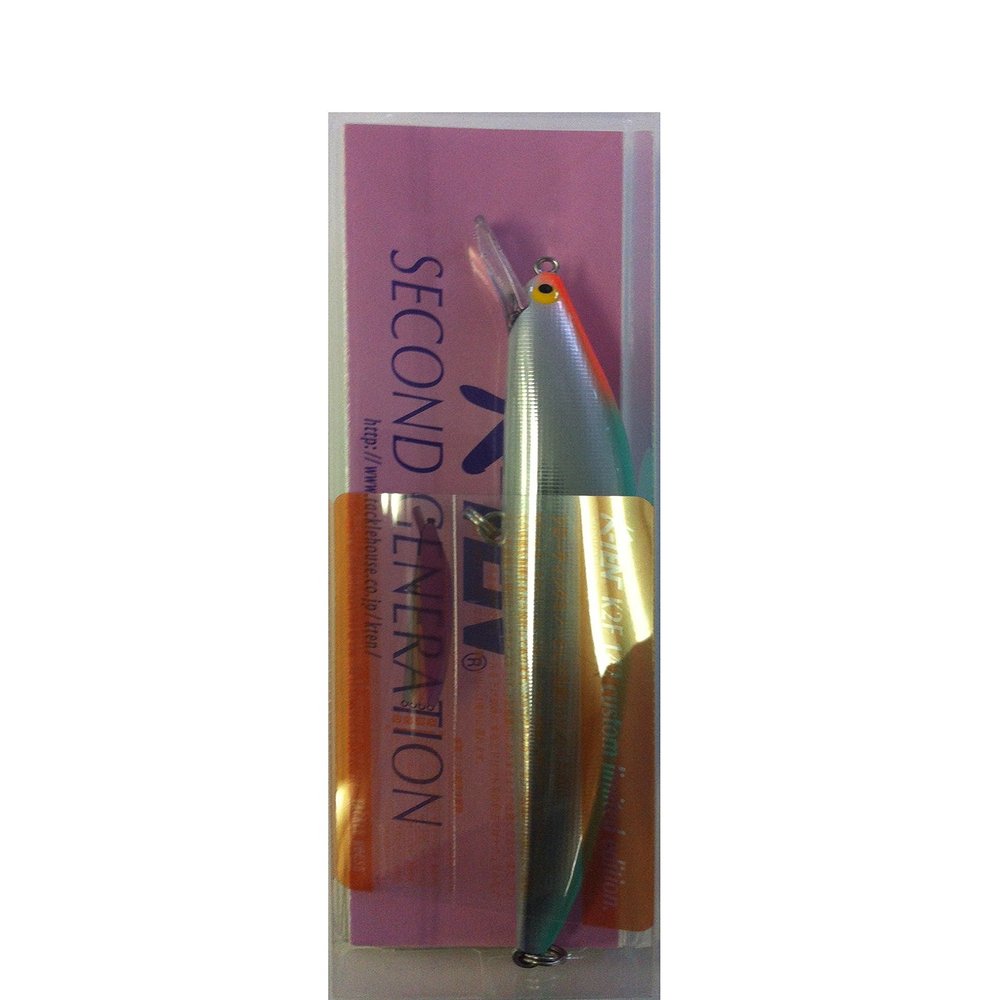 TackleHouse Minnow K-Ten Second Generation K2F 5.6 inches (142 mm), 0.9 oz (26.5 g), S Logan #BR-2 K2F142 T:1 Lure