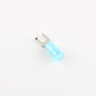 16-14 Ga. Nylon-Insulated Flanged Fork Terminals, #6 Stud - (Pack of 25)