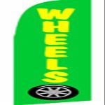 WHEELS Tire Green Yellow