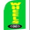 WHEELS Tire Green Yellow view 1