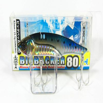 JACKALL Minnow Metal Vibration Big Backer 80 82mm 25.5g Sardine/Border Holo Lure
