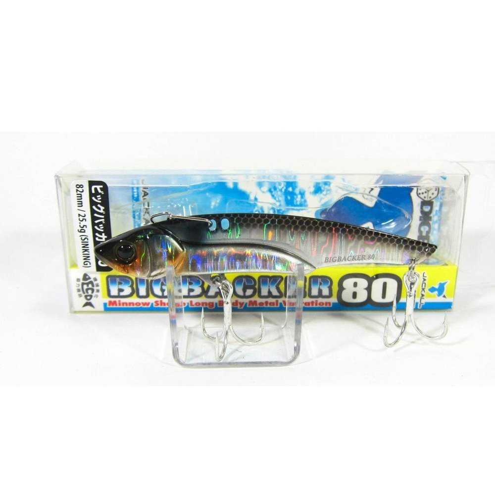 JACKALL Metal Vibration Big Backer 80 82mm 25.5 g Boragin/Magma Wave Holo