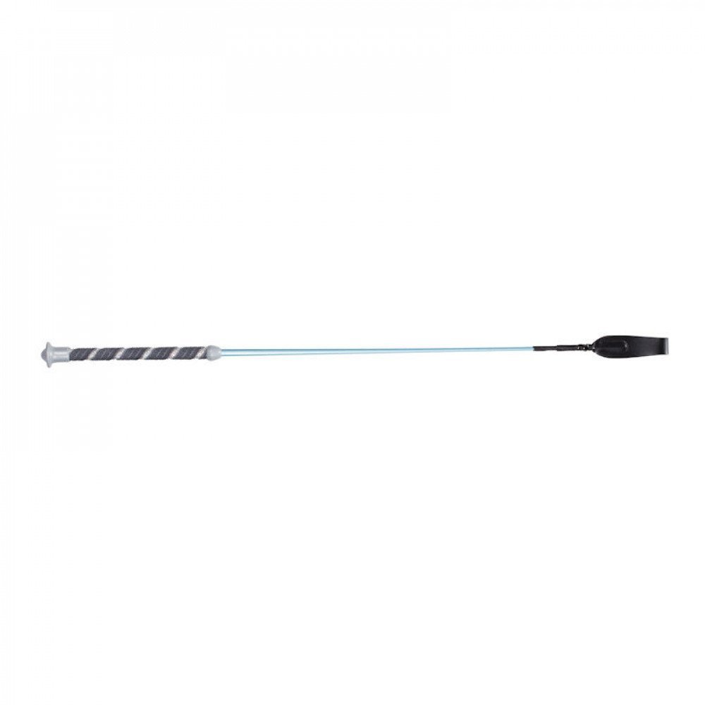 HORZE 26 in. Freddie Metallic All Purpose Whip - Blue - 26 in