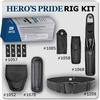 Hero's Pride Ballistic Duty Gear Rig-8 Pc, Belt Size XL, 40 Thru 46, Black R1234B-XL view 1