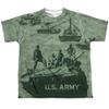 United States Armed Forces Army Tanks Through History Youth Front Print T-Shirt view 1