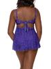 Full Busted Ruffle Twist Bandeau Tankini view 2
