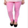 Anekaant Women's Cotton Lycra's Legging Free Size Pink view 1