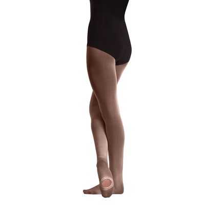 Body Wrappers Womens Convertible Tights Style A81-Stage Tan L/XL