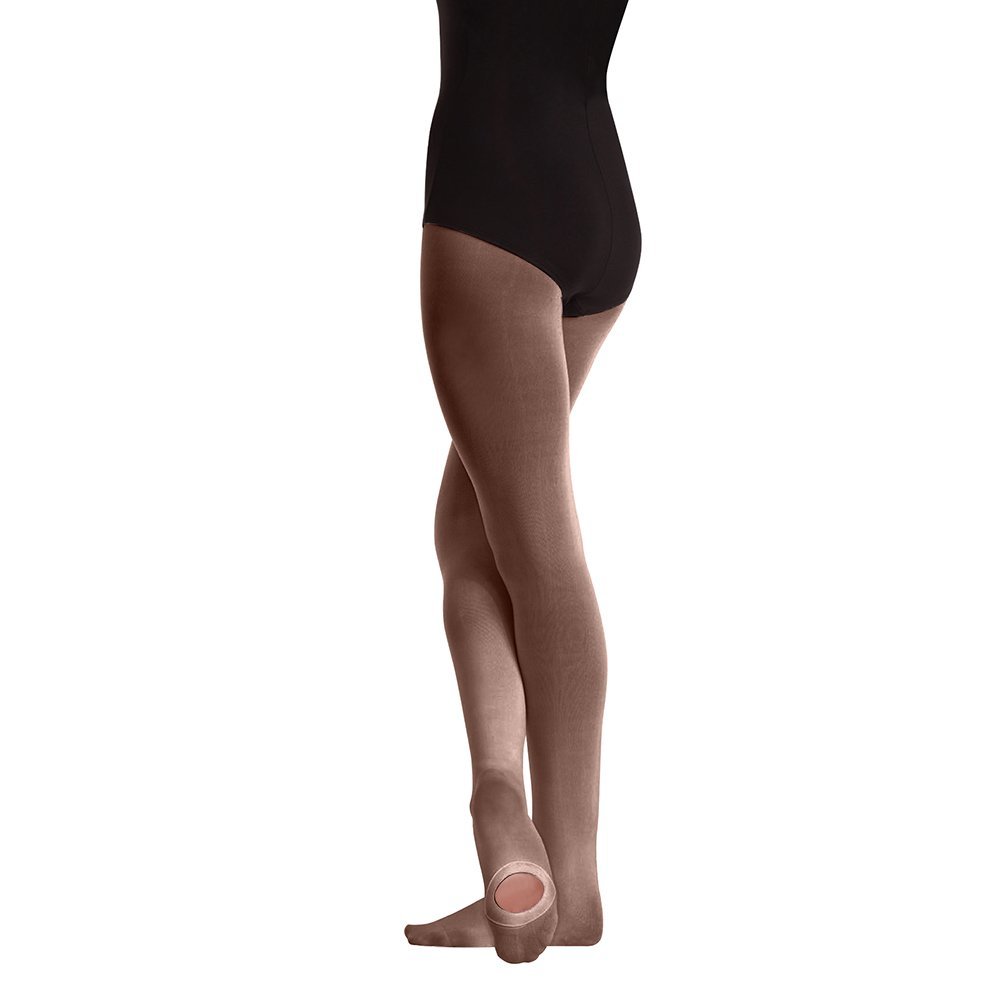 Body Wrappers Womens Convertible Tights Style A81-Stage Tan L/XL