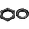 reverse Rotor Adapter Centerlock to 6-Bolt Black - 01196 view 1
