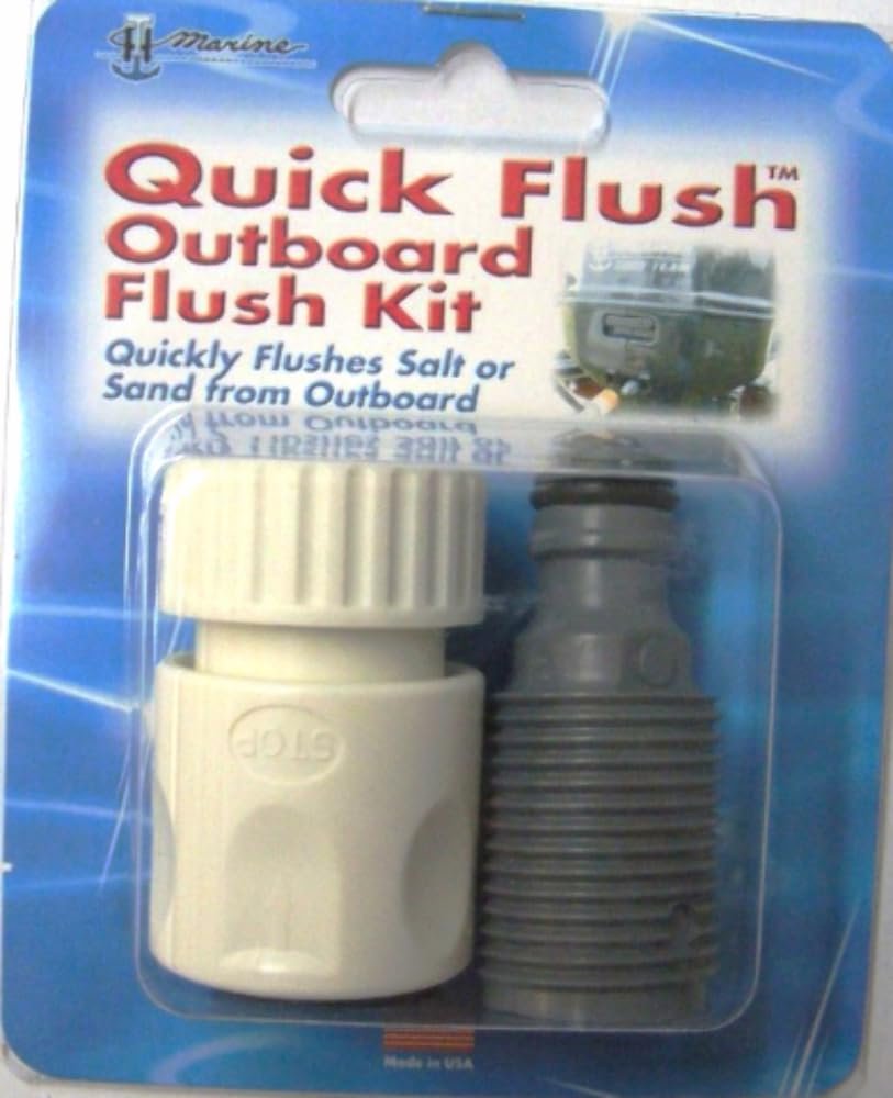 AMRT-QF-2K-DP * T&H Marine "Quick Flush" Outboard Flush Kit for Mercury/Yamaha