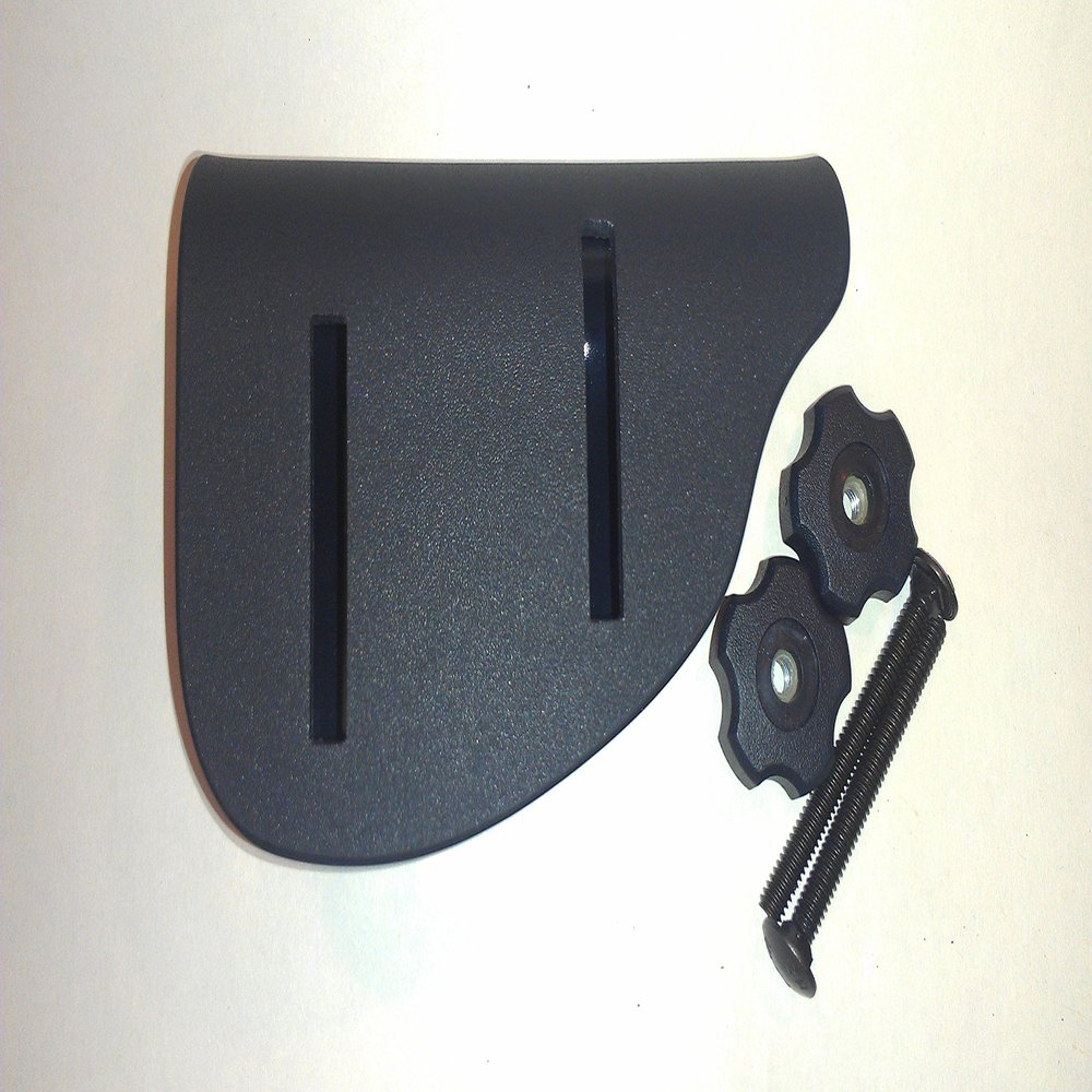 Matthew's Fabrication Adjustable Kydex Cheek Rest - Riser - Bell & Carlson Varmint/Tactical Stocks .125" (Classic - Black Oxide Bolts)